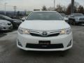 2013 Super White Toyota Camry XLE  photo #2