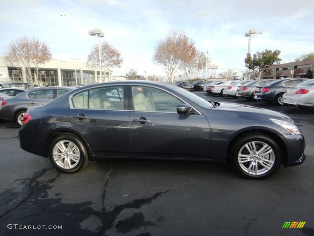 Blue Slate 2012 Infiniti G 37 x AWD Sedan Exterior Photo #90206351