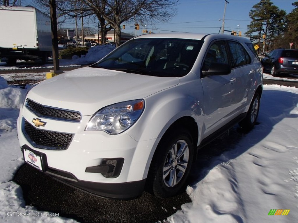 2014 Equinox LS - Summit White / Light Titanium/Jet Black photo #1