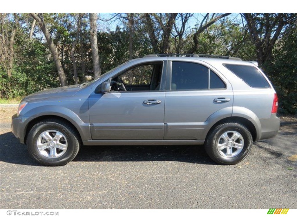 Alpine Gray 2008 Kia Sorento EX Exterior Photo #90206357