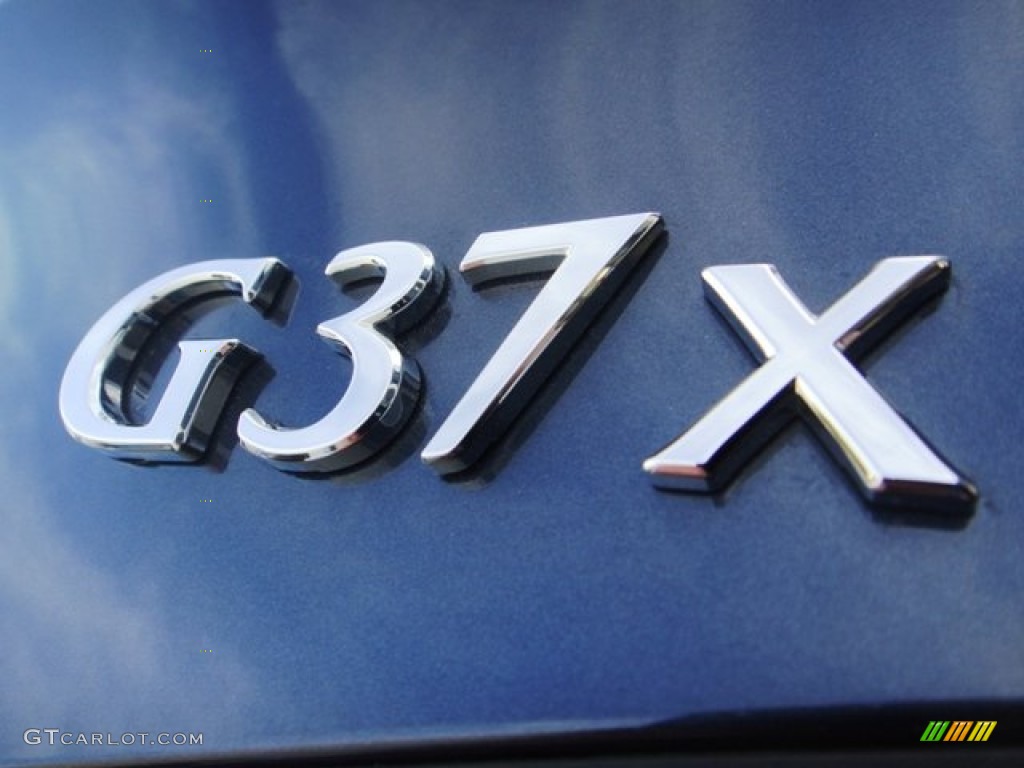 2012 G 37 x AWD Sedan - Blue Slate / Stone photo #7
