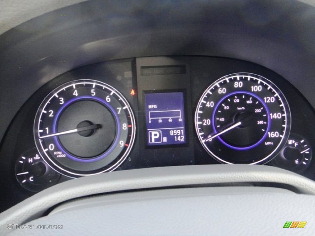 2012 Infiniti G 37 x AWD Sedan Gauges Photos