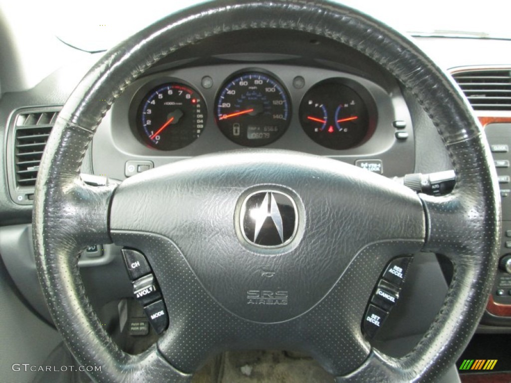 2004 Acura MDX Standard MDX Model Quartz Steering Wheel Photo #90206447