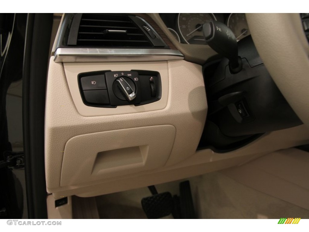 2013 3 Series 328i xDrive Sedan - Black Sapphire Metallic / Veneto Beige photo #7