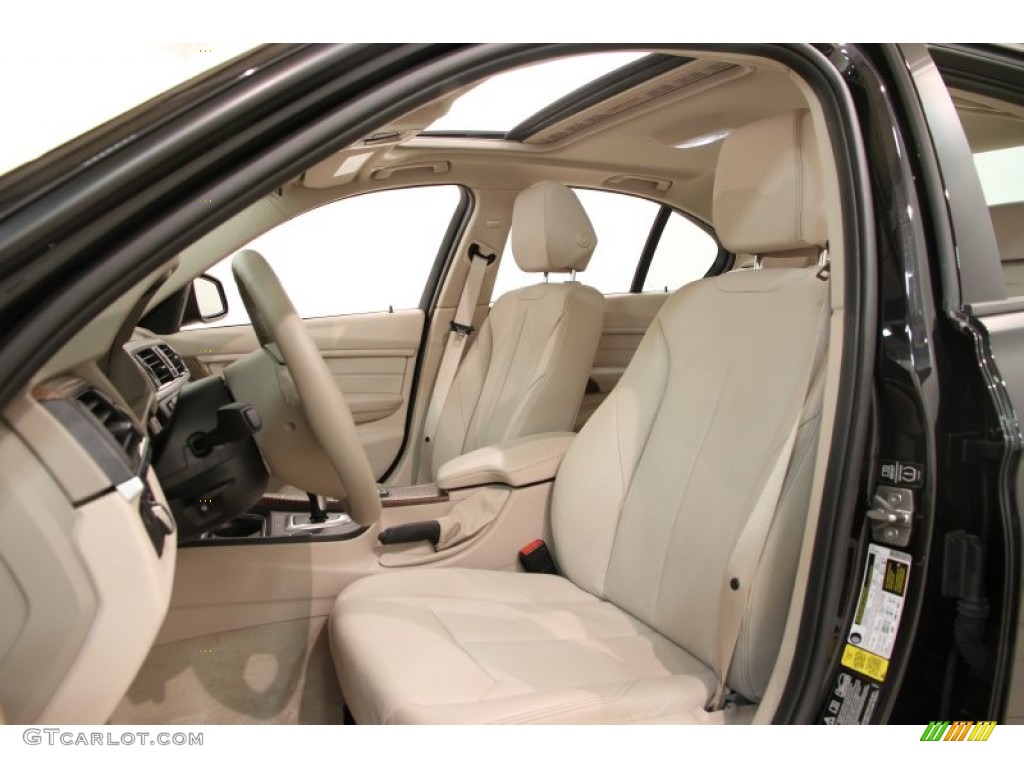 2013 3 Series 328i xDrive Sedan - Black Sapphire Metallic / Veneto Beige photo #10