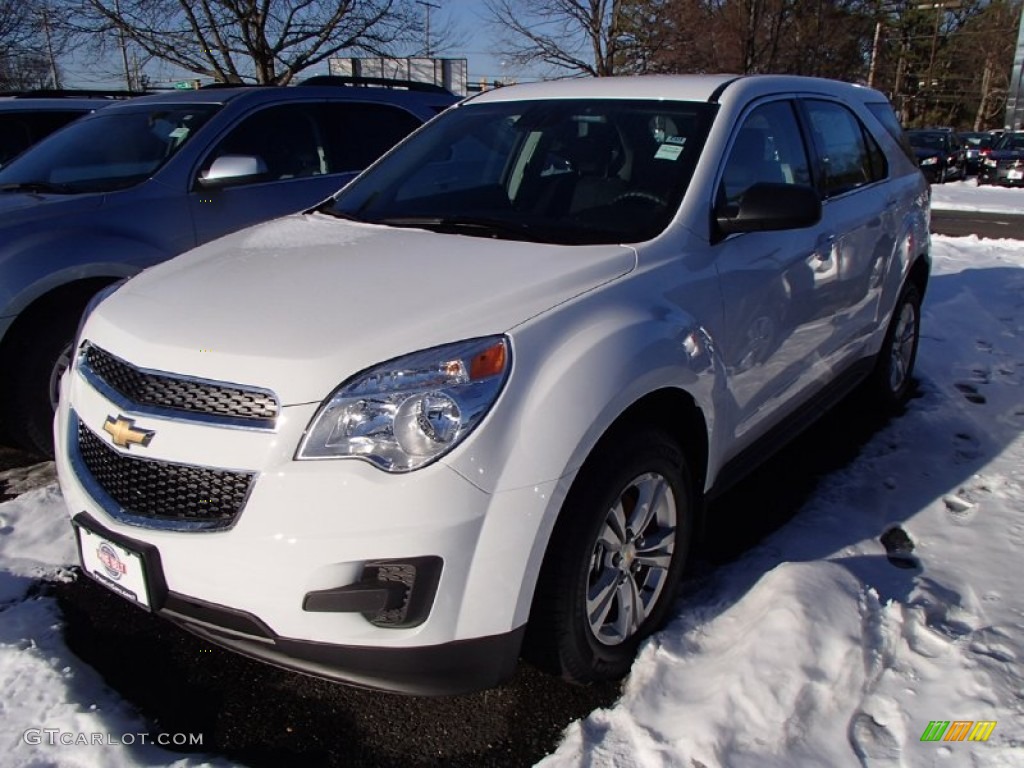 2014 Equinox LS AWD - Summit White / Jet Black photo #1