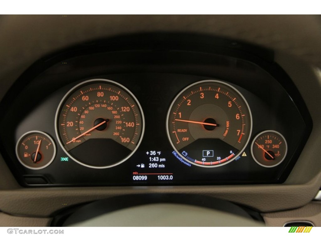 2013 3 Series 328i xDrive Sedan - Black Sapphire Metallic / Veneto Beige photo #16