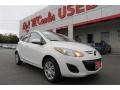 Crystal White Pearl Mica 2012 Mazda MAZDA2 Sport