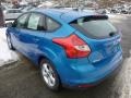 2014 Blue Candy Ford Focus SE Hatchback  photo #4