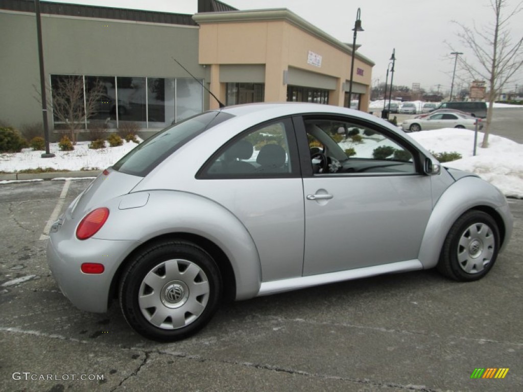 2003 New Beetle GL Coupe - Reflex Silver Metallic / Black photo #8