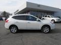 2011 Pearl White Nissan Rogue SV AWD  photo #8