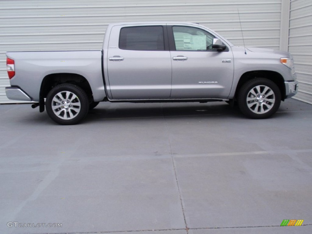 2014 Tundra Limited Crewmax 4x4 - Silver Sky Metallic / Graphite photo #3