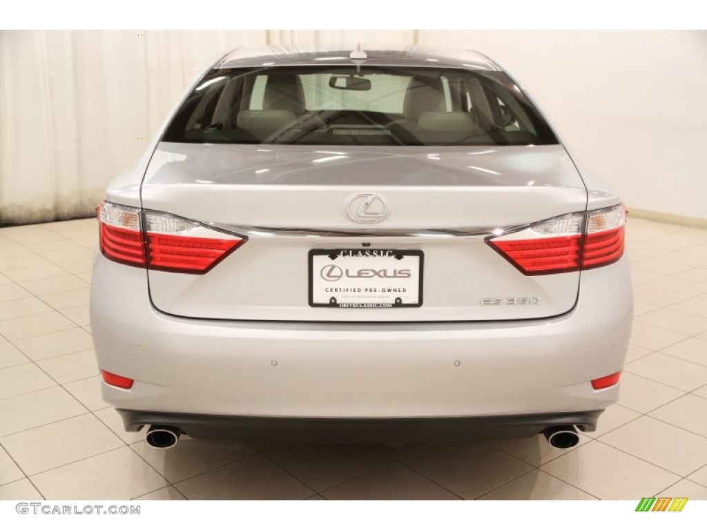 2013 ES 350 - Silver Lining Metallic / Light Gray photo #27