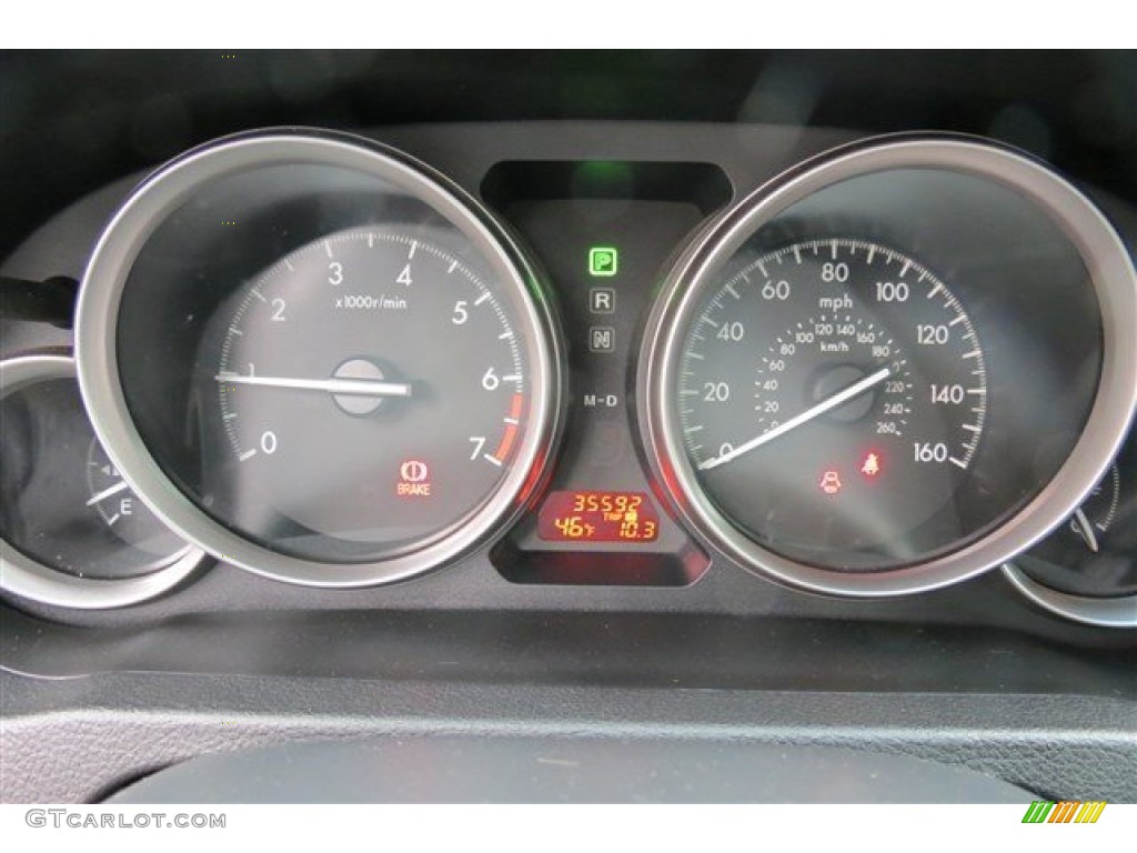 2012 Mazda MAZDA6 i Sport Sedan Gauges Photo #90210752