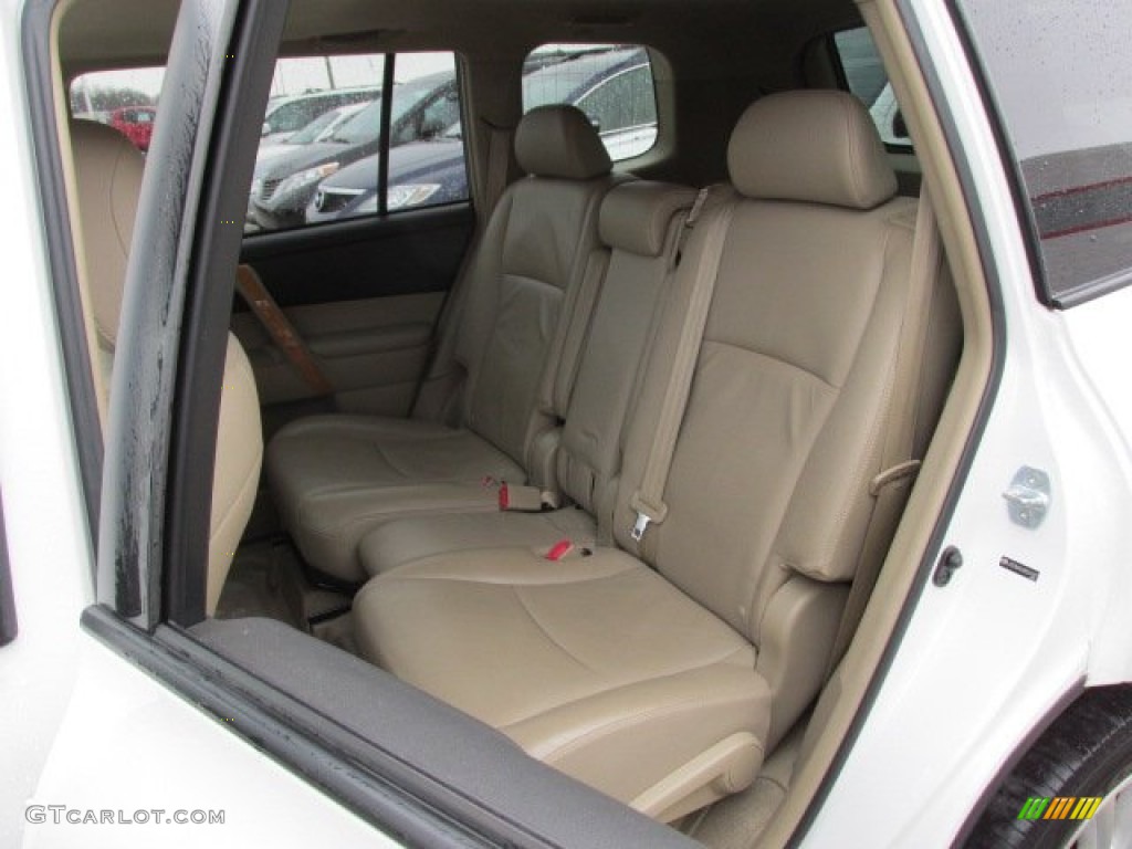 2008 Toyota Highlander Hybrid Limited 4WD Rear Seat Photo #90211682