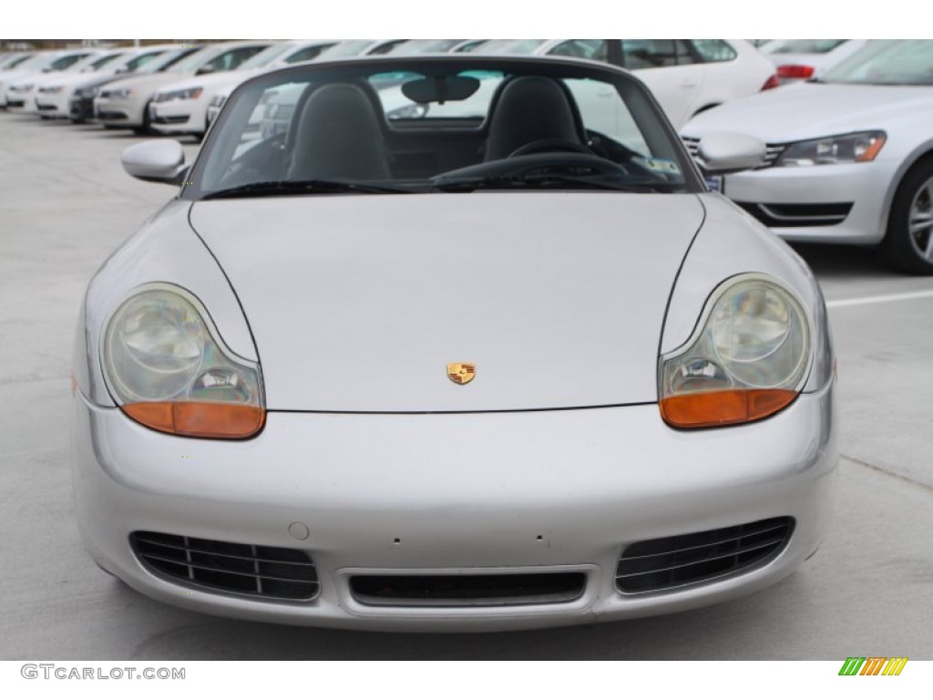 Arctic Silver Metallic 2002 Porsche Boxster S Exterior Photo #90211967