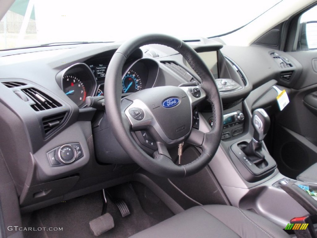 2014 Escape SE 1.6L EcoBoost - Sterling Gray / Charcoal Black photo #27