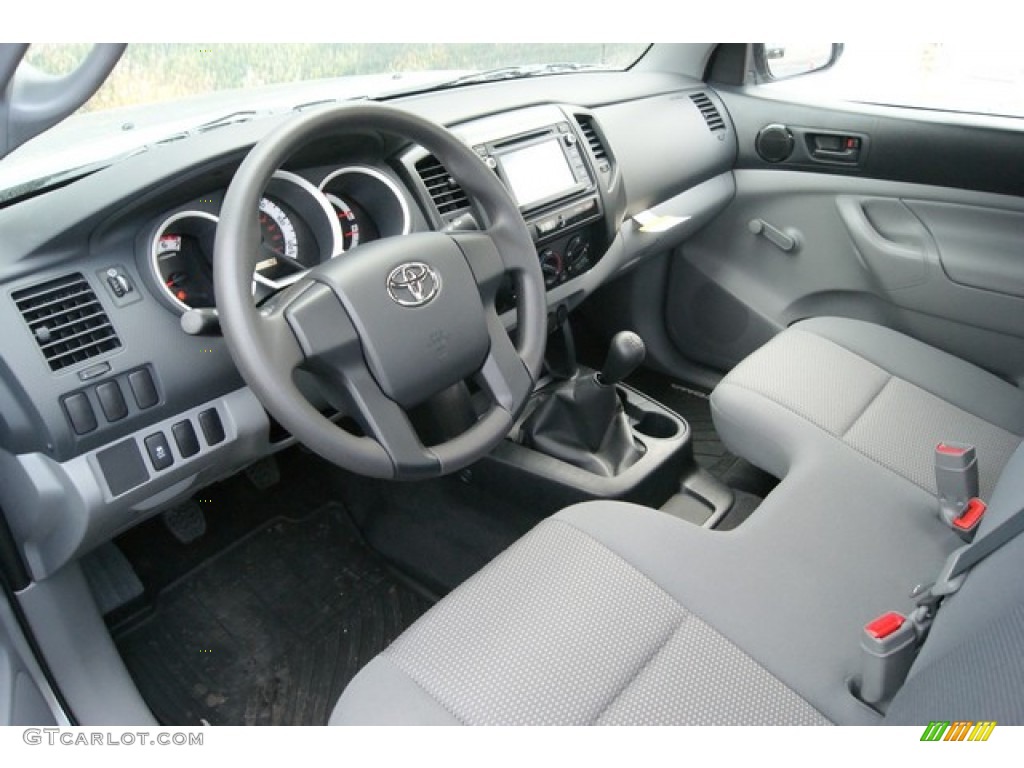 Graphite Interior 2014 Toyota Tacoma Regular Cab Photo #90213980