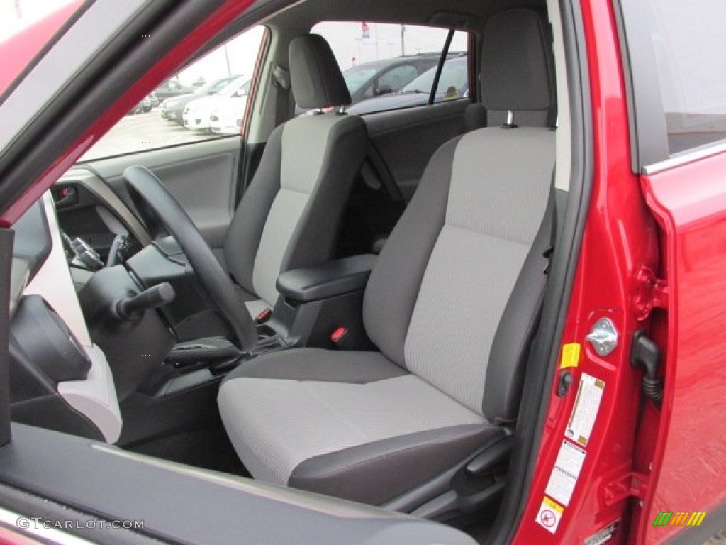 2013 RAV4 LE AWD - Barcelona Red Metallic / Ash photo #13