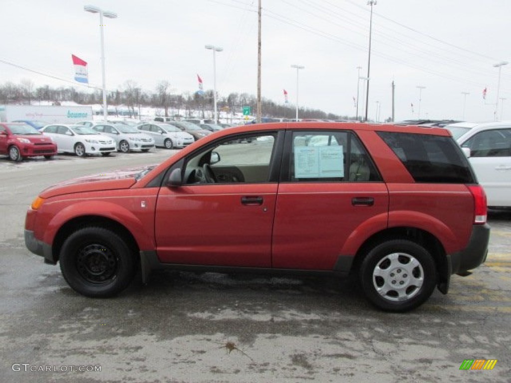2003 VUE AWD - Orange / Light Tan photo #6