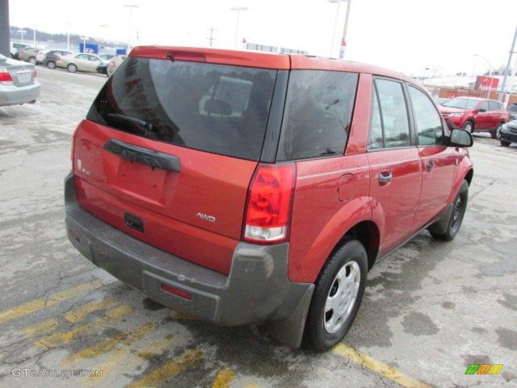 2003 VUE AWD - Orange / Light Tan photo #9