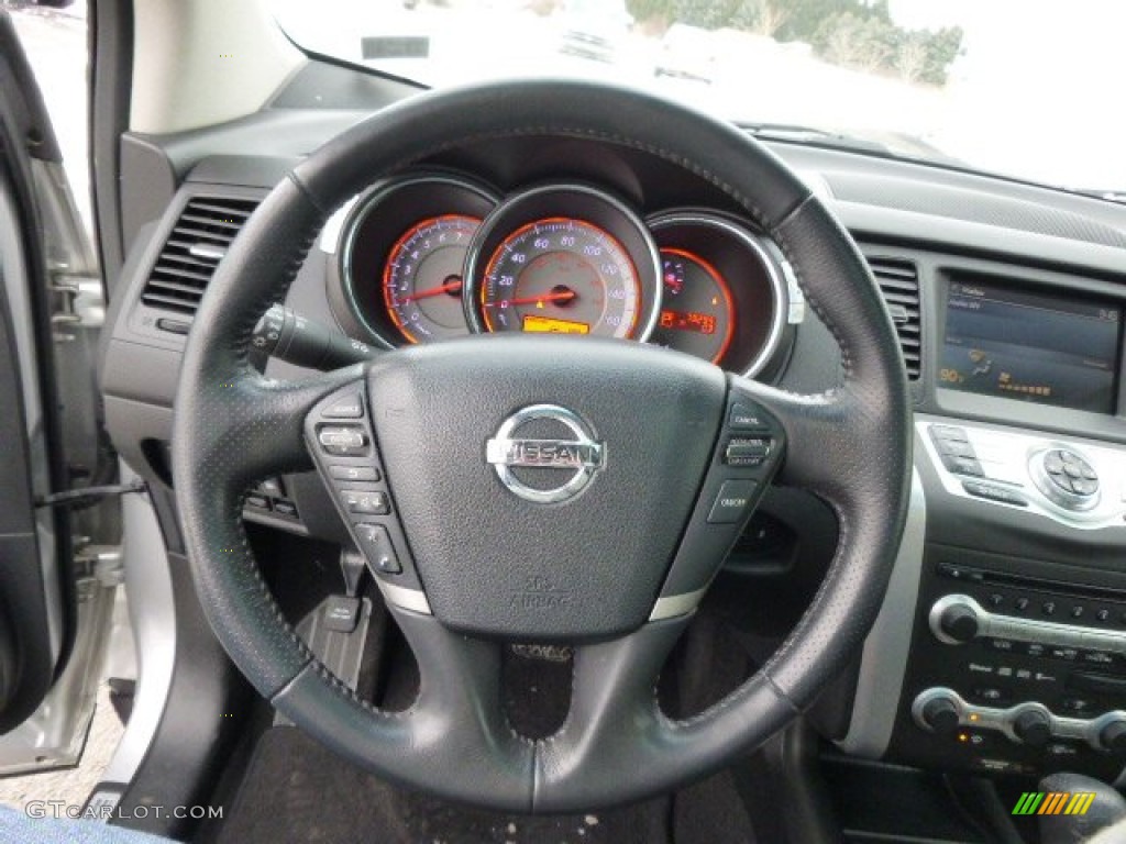 2009 Murano LE AWD - Brilliant Silver Metallic / Black photo #23