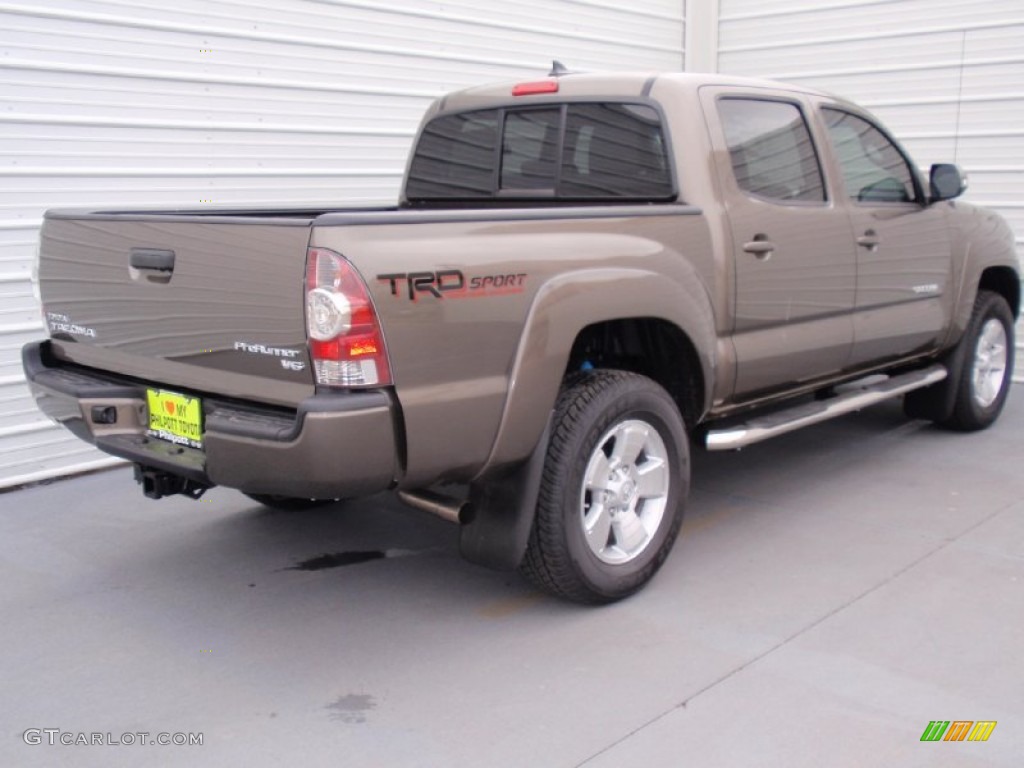 2014 Tacoma V6 TRD Double Cab - Pyrite Mica / Graphite photo #4