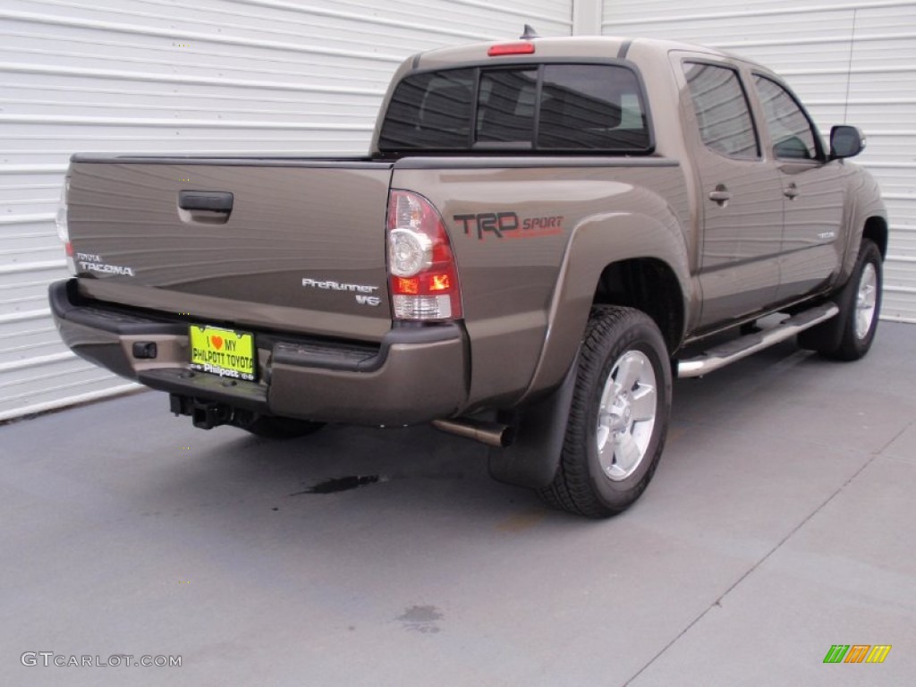 2014 Tacoma V6 TRD Double Cab - Pyrite Mica / Graphite photo #6