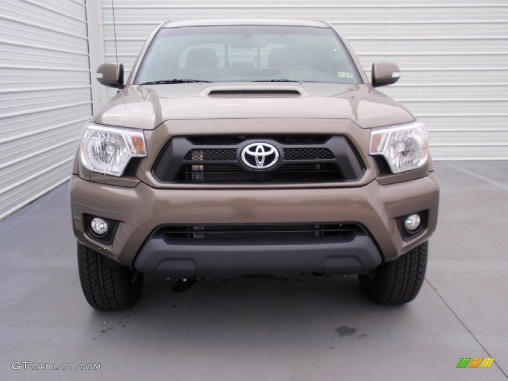 2014 Tacoma V6 TRD Double Cab - Pyrite Mica / Graphite photo #10