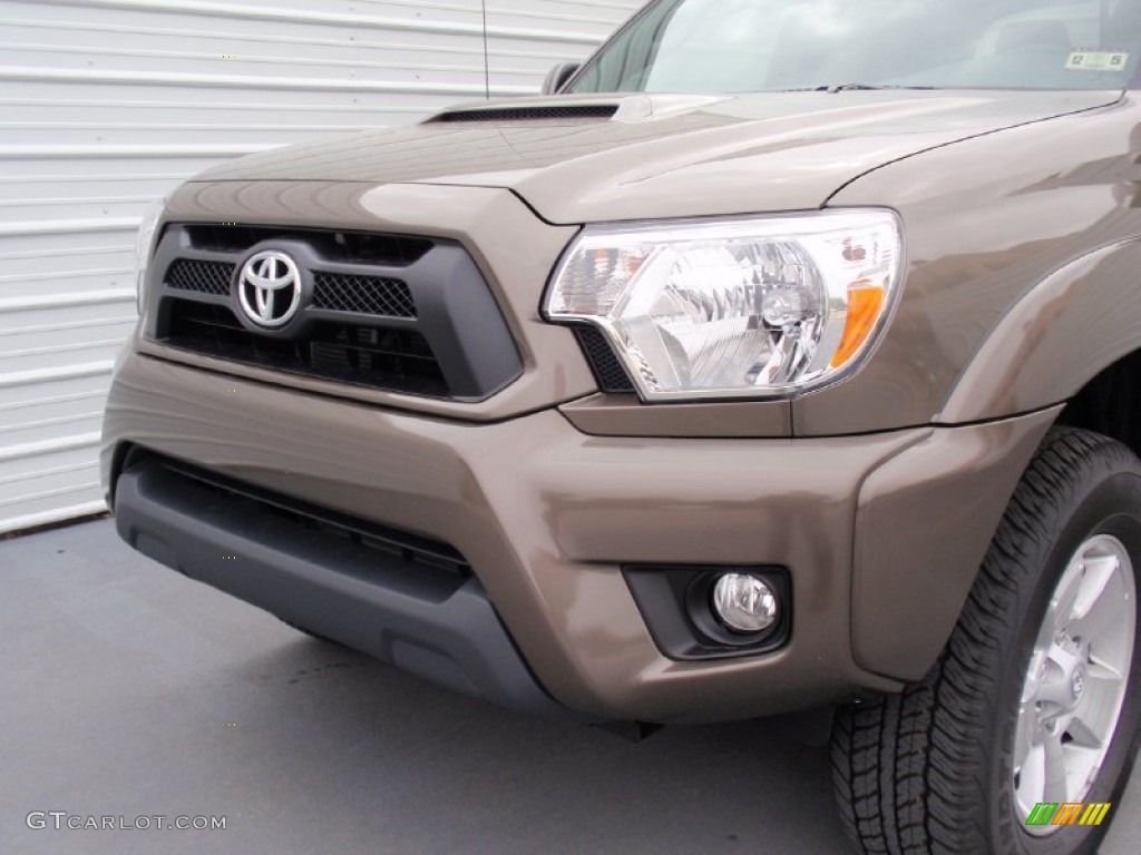 2014 Tacoma V6 TRD Double Cab - Pyrite Mica / Graphite photo #13