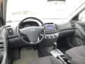 2007 Hyundai Elantra Black Interior Prime Interior Photo