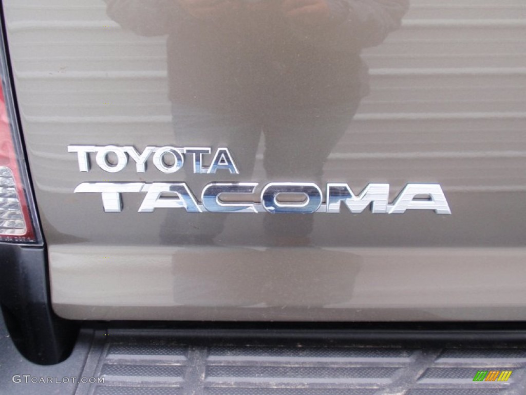 2014 Tacoma V6 TRD Double Cab - Pyrite Mica / Graphite photo #18
