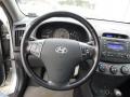 2007 Hyundai Elantra Black Interior Steering Wheel Photo