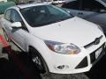Oxford White 2012 Ford Focus SEL Sedan