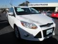 Oxford White - Focus SEL Sedan Photo No. 2