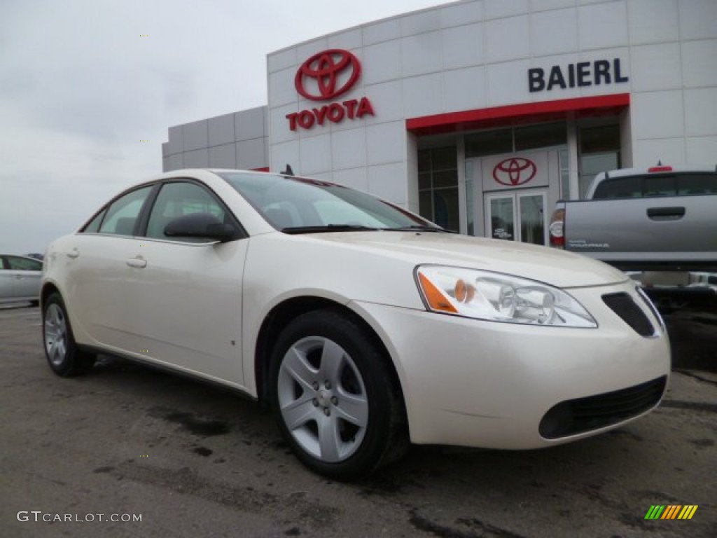 2009 G6 Sedan - White Diamond Tri Coat / Ebony photo #1