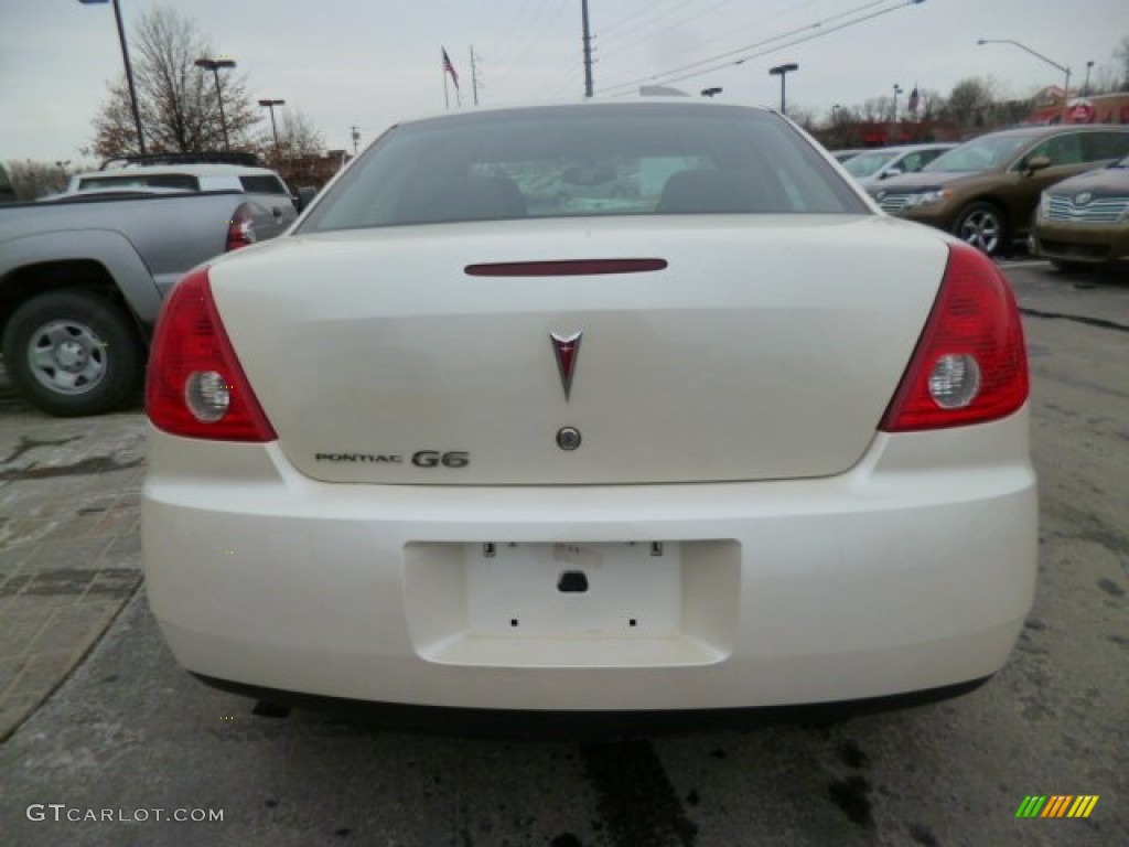 2009 G6 Sedan - White Diamond Tri Coat / Ebony photo #6
