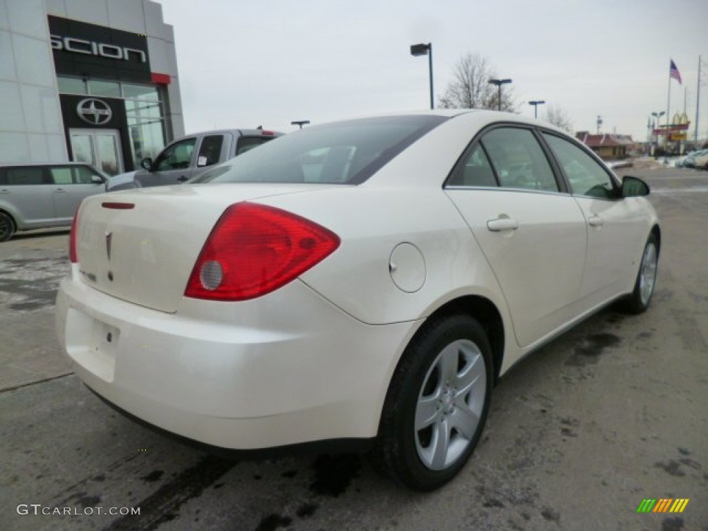 2009 G6 Sedan - White Diamond Tri Coat / Ebony photo #7