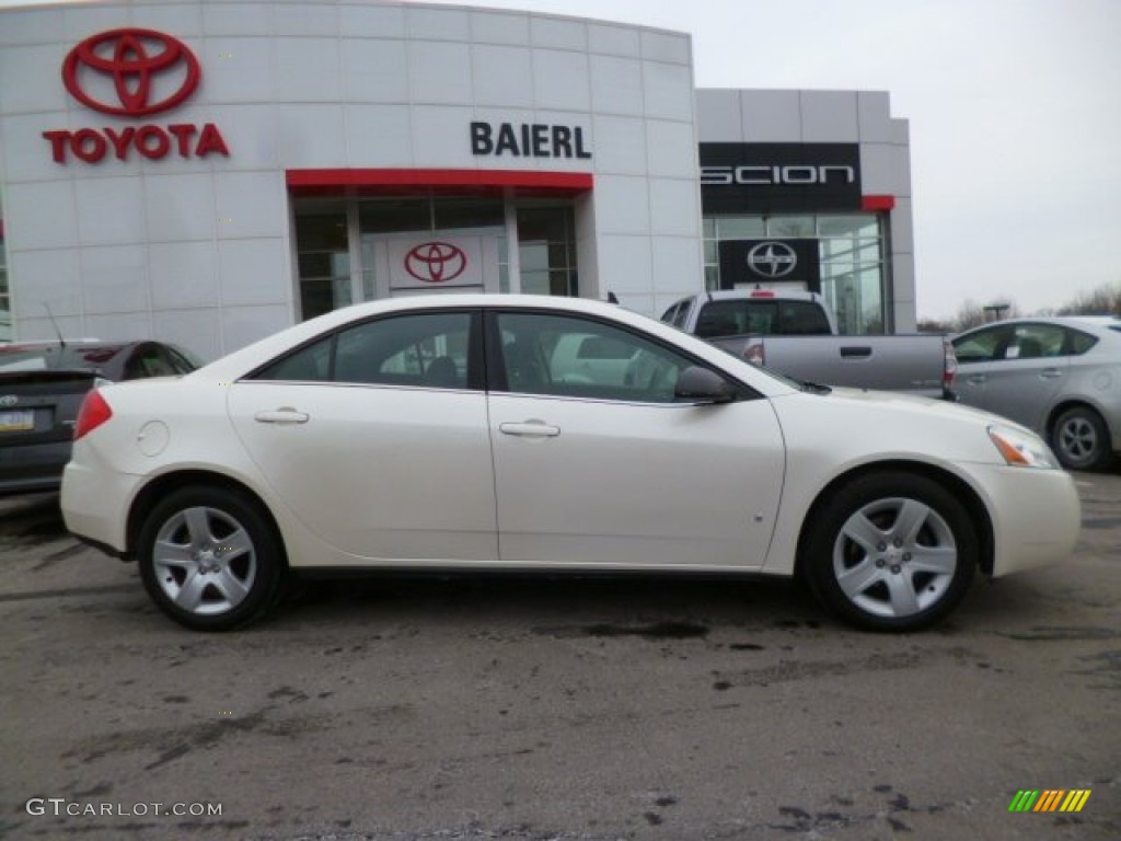 2009 G6 Sedan - White Diamond Tri Coat / Ebony photo #8