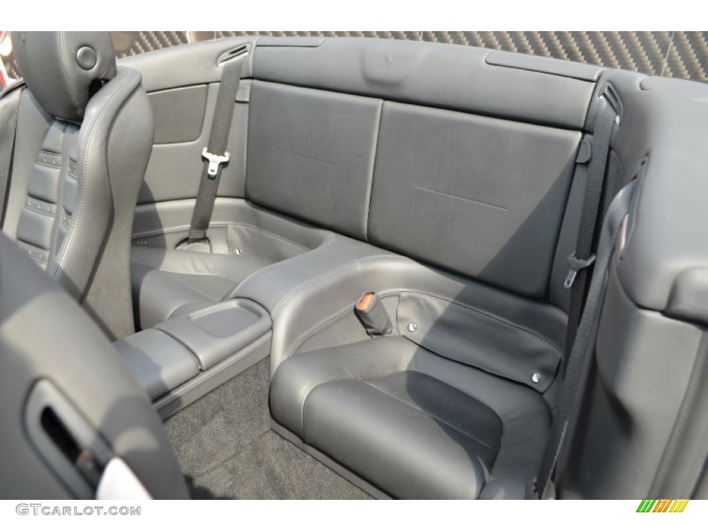 2009 Ferrari California Standard California Model Rear Seat Photos