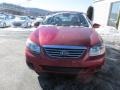 2009 Spicy Red Metallic Kia Spectra EX Sedan  photo #4