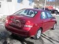 2009 Spicy Red Metallic Kia Spectra EX Sedan  photo #8