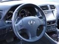 2006 Lexus IS Black Interior Steering Wheel Photo
