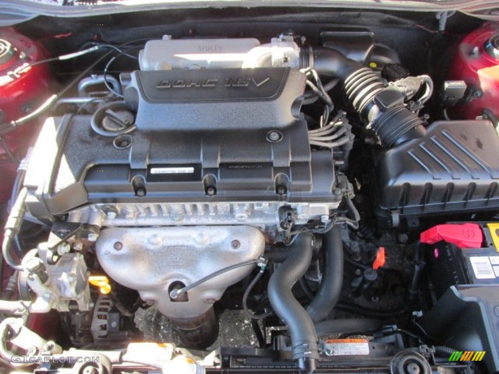 2009 Kia Spectra EX Sedan 2.0 Liter DOHC 16-Valve CVVT 4 Cylinder Engine Photo #90218375