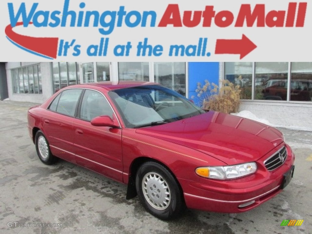 1998 Regal LS - Santa Fe Red Pearl / Medium Gray photo #1