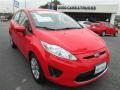 2012 Race Red Ford Fiesta SE Hatchback  photo #1