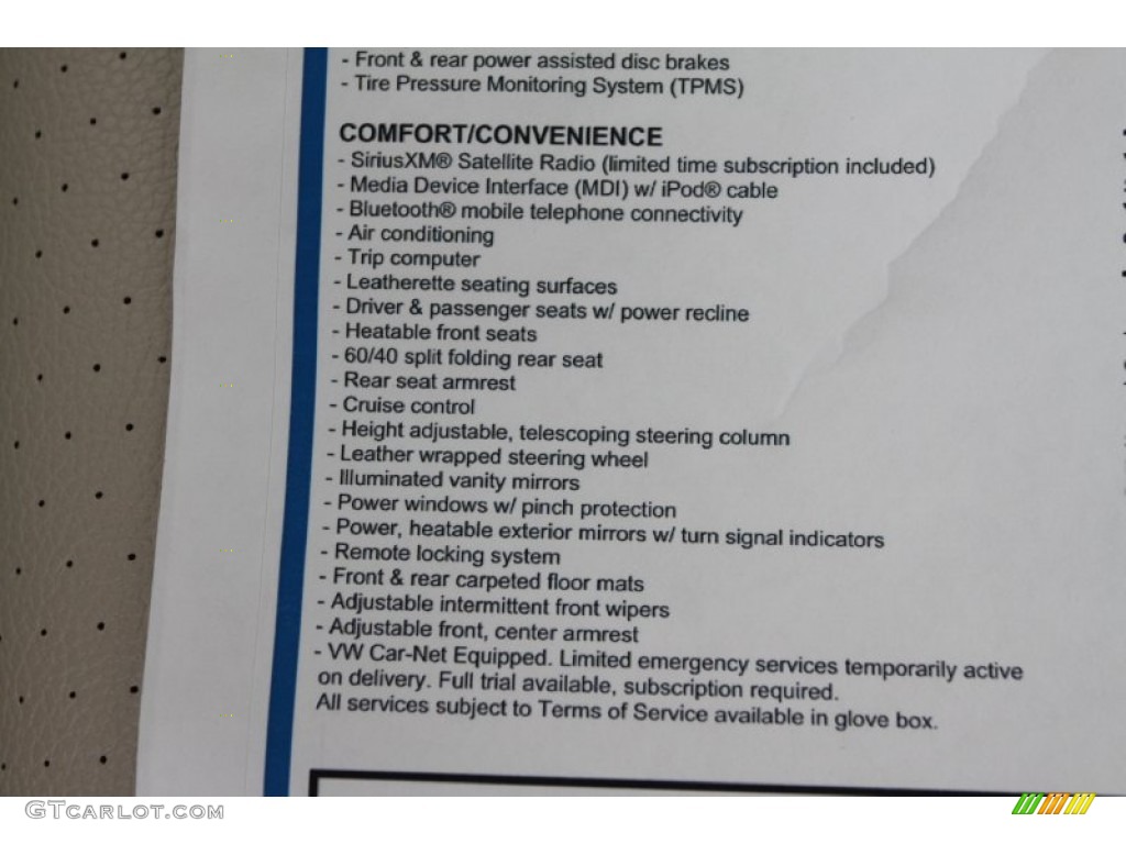 2014 Jetta TDI Sedan - Tempest Blue Metallic / Cornsilk Beige photo #11