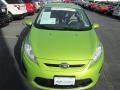 2012 Lime Squeeze Metallic Ford Fiesta SE Hatchback  photo #2