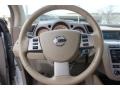 2007 Nissan Murano Cafe Latte Interior Steering Wheel Photo