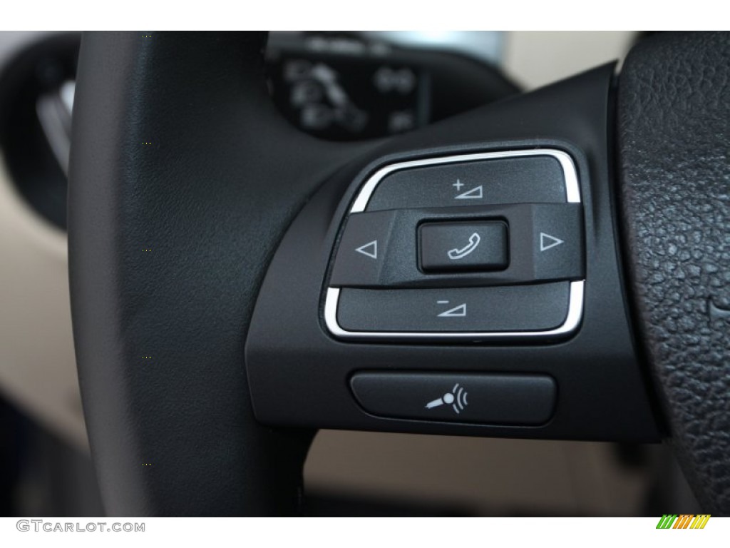 2014 Jetta TDI Sedan - Tempest Blue Metallic / Cornsilk Beige photo #25